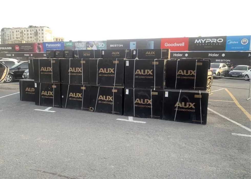 Колонный кондиционер AUX 24 Инвертор первый руками доставка бесплатно