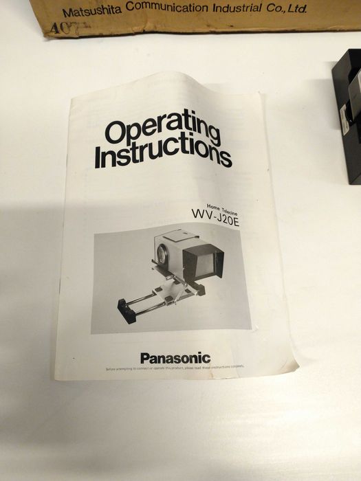 Panasonic WV-J20E Home Telecine Adaptor – нов в кутия, комплект