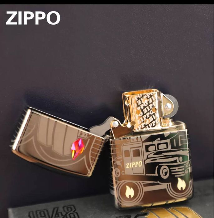 Zajigalka benzilni, zapravkasi bilan