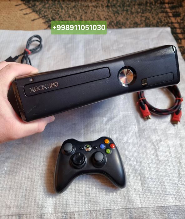 Xbox 360 slim proshifka qilingan