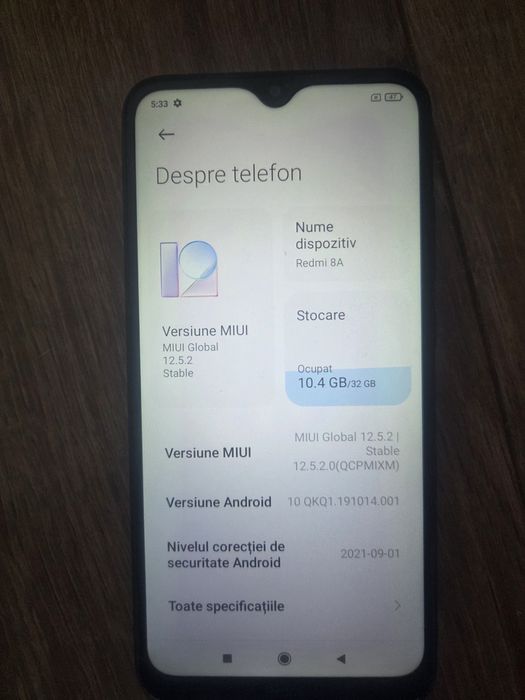 Telefonul Redmi 8A