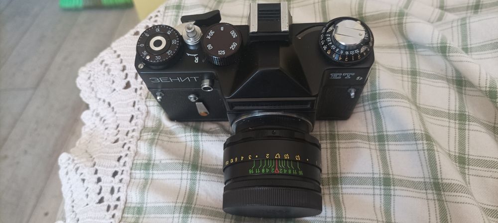 Фотоапарат зенит много малко използван