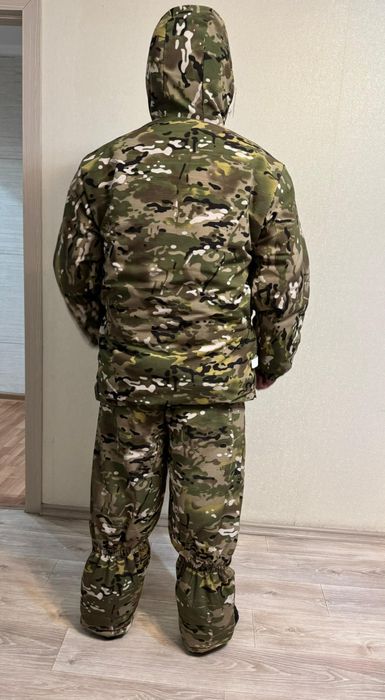 Бушлат тёплый мультикам с комбинезоном