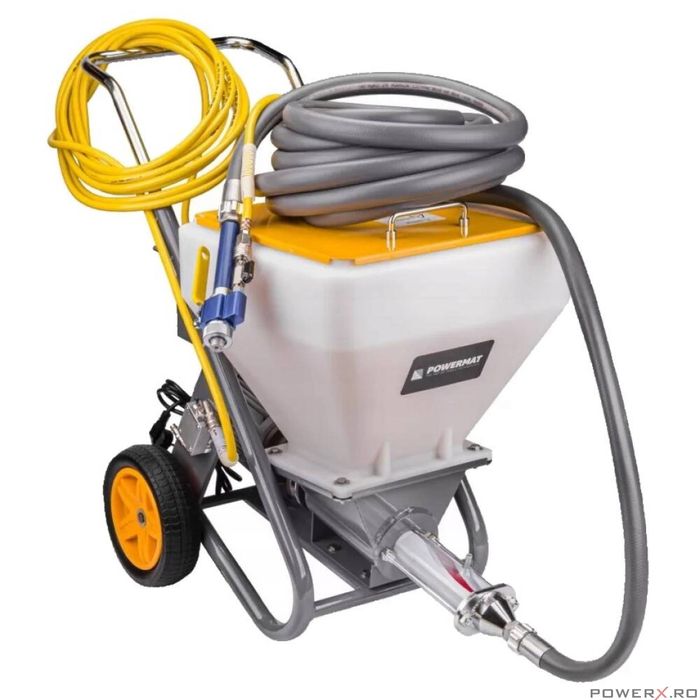 Masina de zugravit, pompa pentru tencuit si gletuit profesionala 230V,