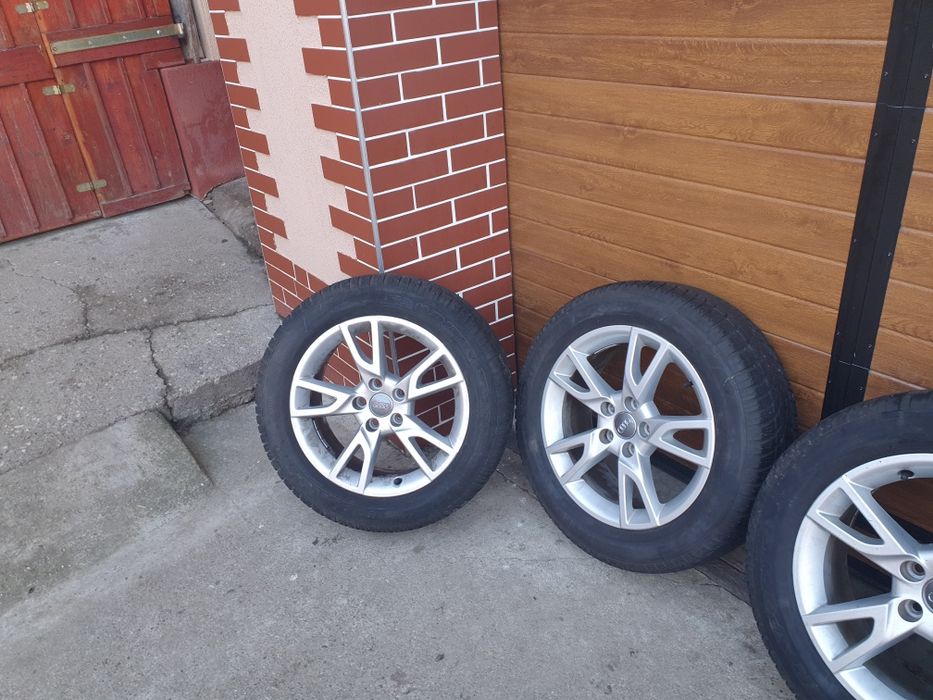 Vand set janta Audi cu cauciucuri iarna  215/60 R17