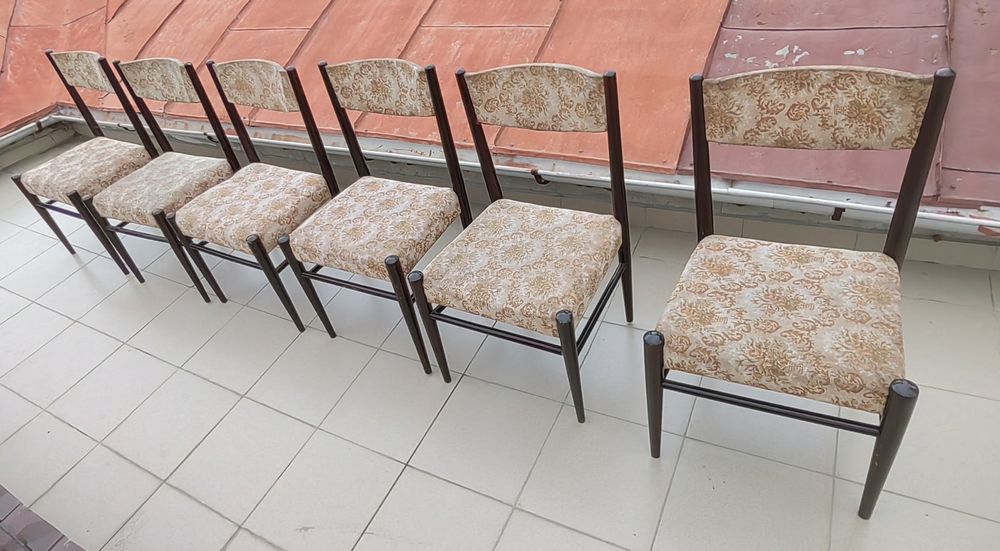 set 6 scaune tapițate