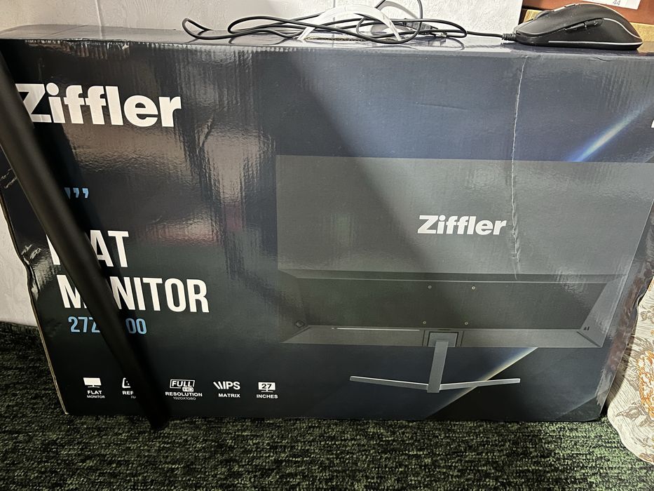 Ziffler 27 ips monitor ekran 120 Hz idealniy