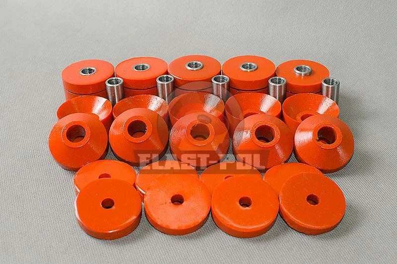 Kit bucse caroserie Suzuki Samurai - Fara inaltare - Poliuretan