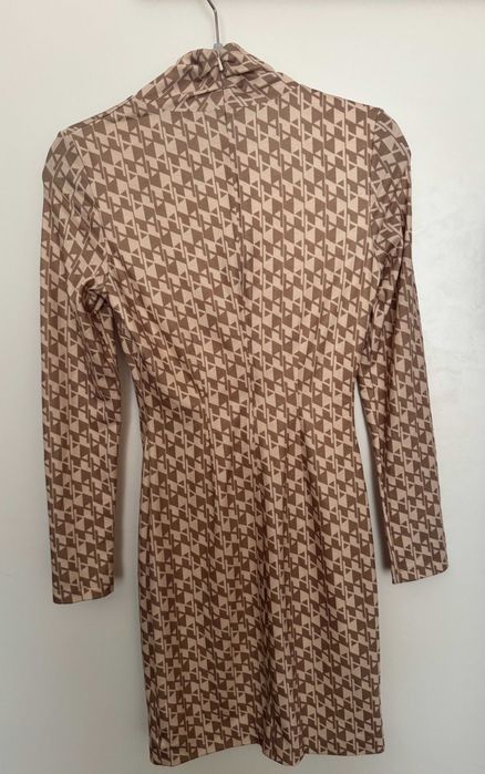 Dazzle Delight Bodycon Рокля От Плетиво - Nude | S рамер | Alessa