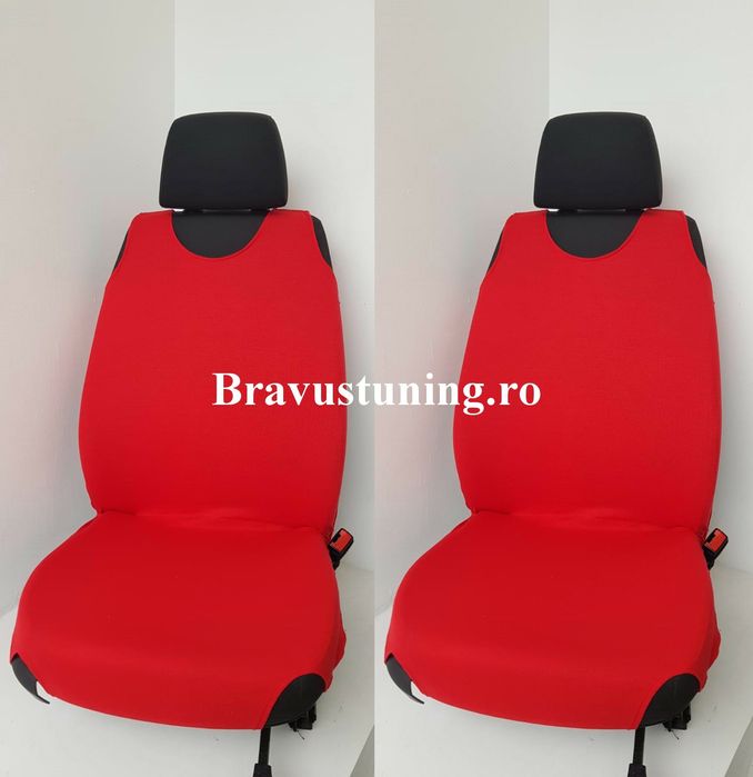 Huse scaun auto maieu Negru 2 buc/set