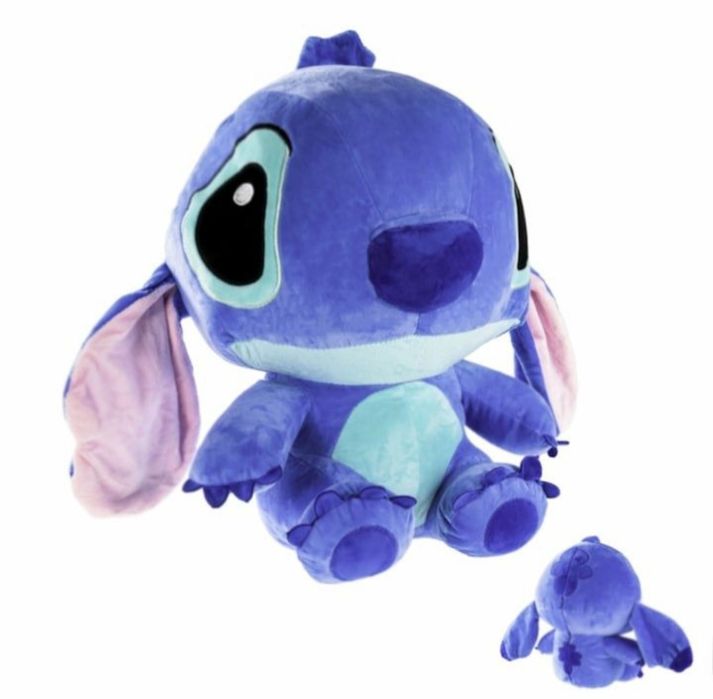 Детска плюшена играчка Стич,100см синя