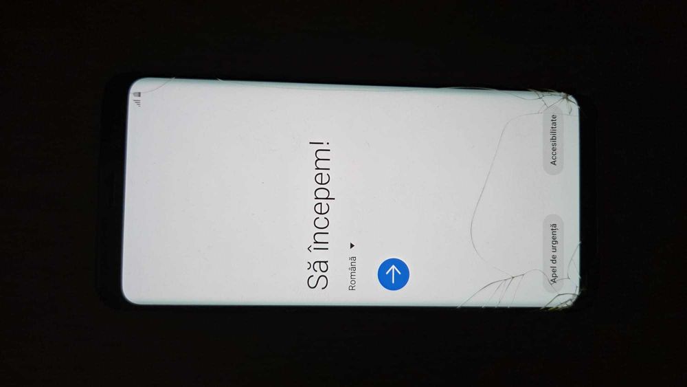 Samsung Galaxy S9 – funcțional, ecran spart