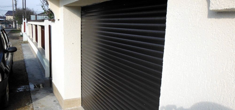 Usa tip rulou de garaj din ALUMINIU Calitate, lamela de 55 si 77mm