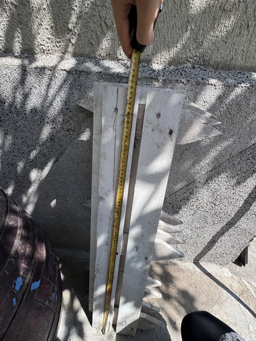 Ръчно направени оградки 8 броя