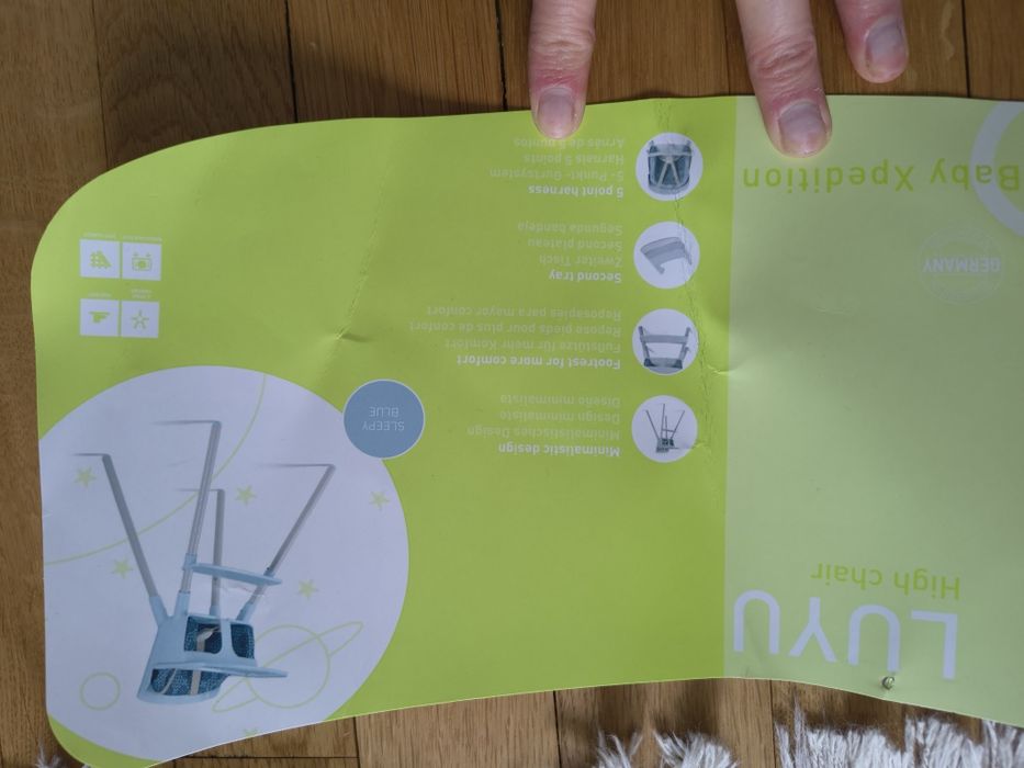 Cybex cbx Luyu столче за хранене