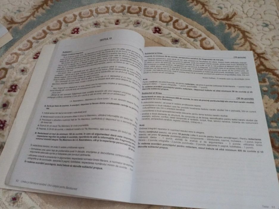 Ghid complet de bacalaureat, română