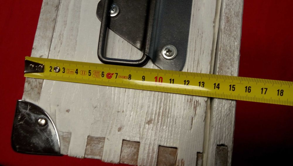 Декоративна кутия, съндъче стил винтидж - промишлен дизайн