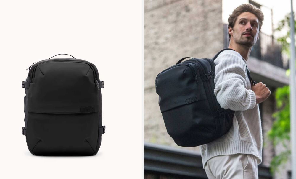 Раница за пътуване The Airback® GO с въздушна помпа и несесер