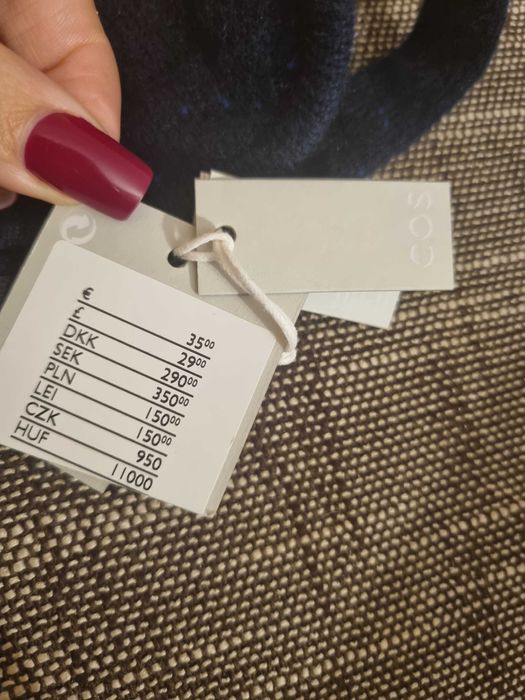 Маска за очи Cos- 100% кашмир