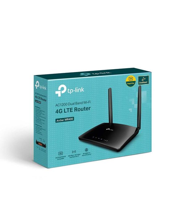 | Роутер TP-Link Archer MR400 AC750 4G LTE Dual Band