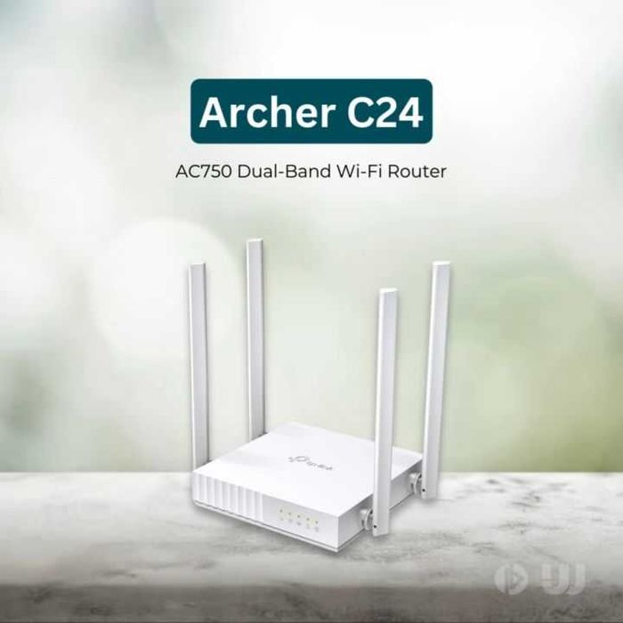 Dostavka.TP-Link Archer C24 AC750 Wi-Fi routeri