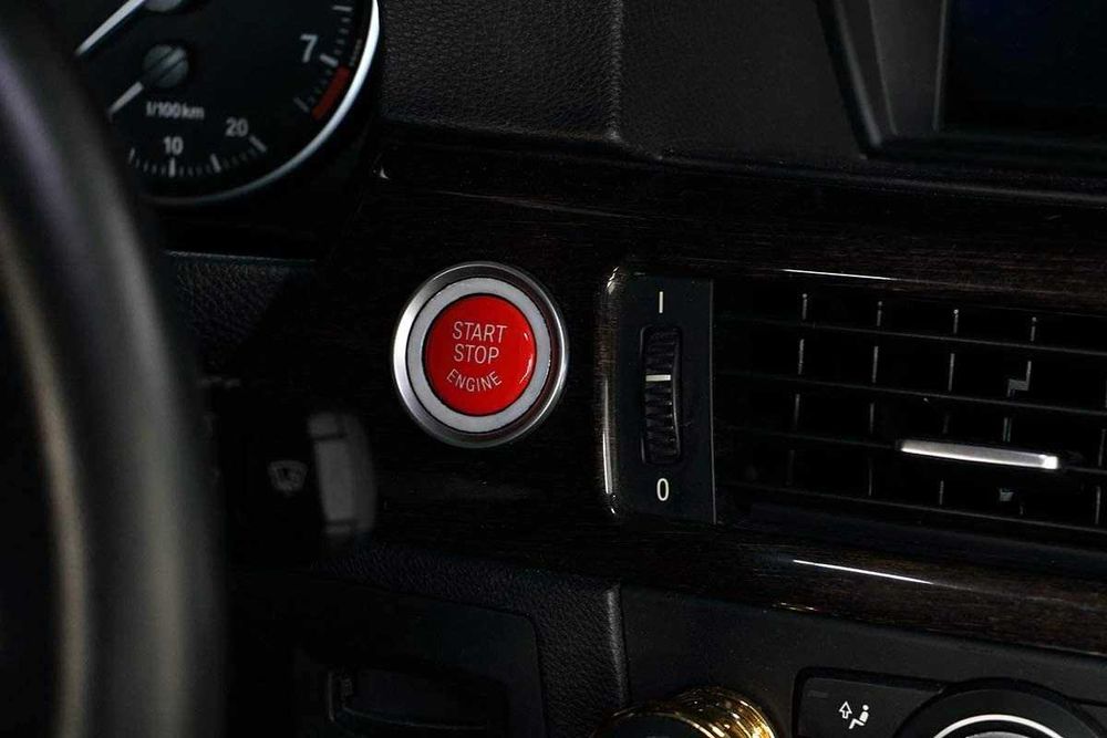 Buton Pornire Start Stop BMW Seria E Rosu/Albastru/Negru E90 91 92 93