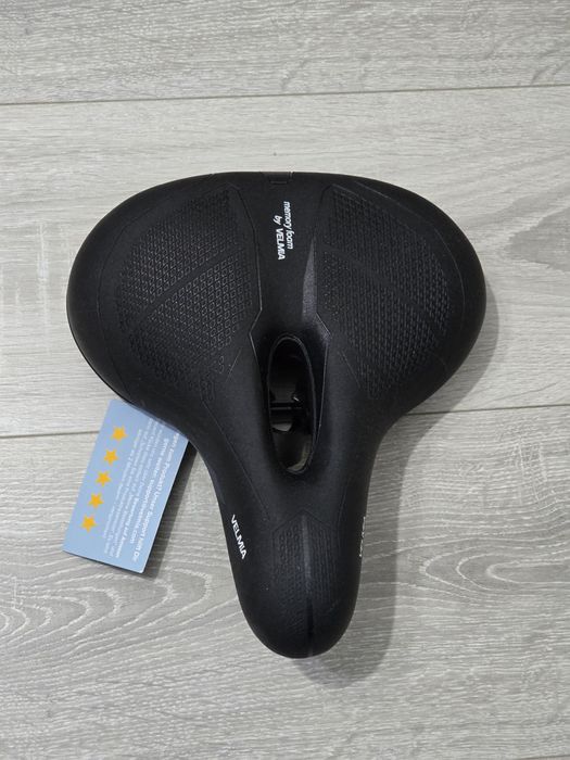 Șa bicicletă confortabilă VELMIA City – ergonomică, impermeabilă