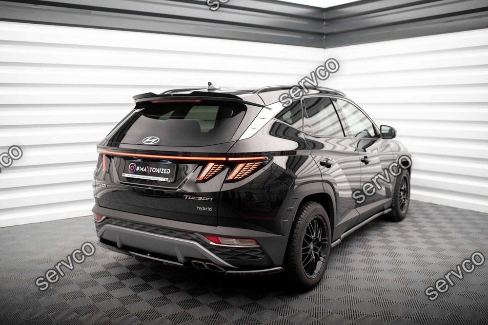 Eleron spoiler cap Hyundai Tucson Mk4 2020- v1 - Maxton Design
