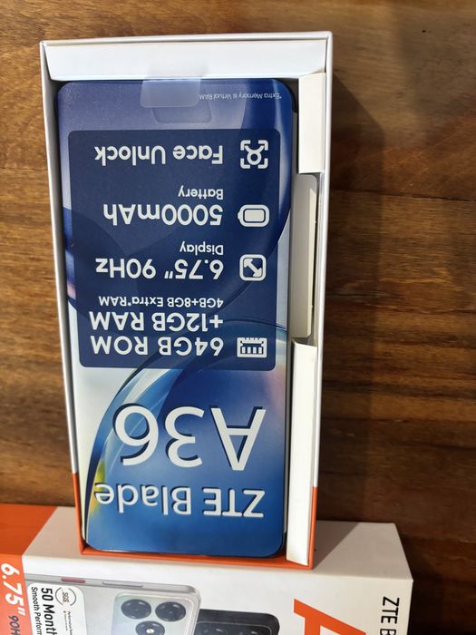 ZTE Blade A36 64gb(12gb RaM)