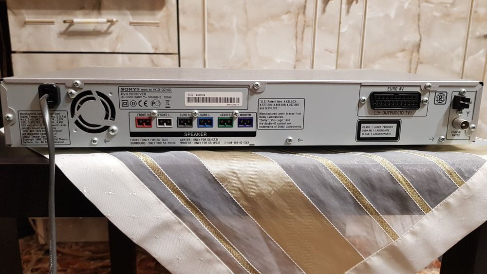 Receiver 5.1 Sony + telec. Sony, super pret, ideal bar, terasa, etc.