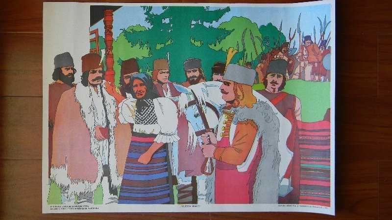 Planse pentru prescolari din perioada comunista