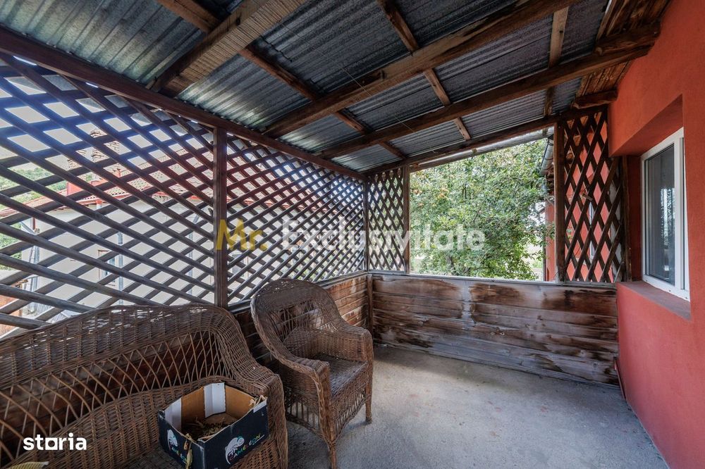 CASA P+M de vanzare in Stefanesti-Arges-3 camere, garaj, utilitati