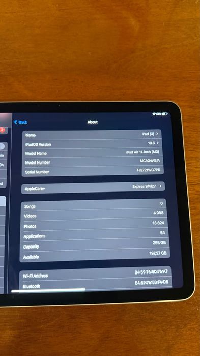 iPad M3 , 11 дюйм