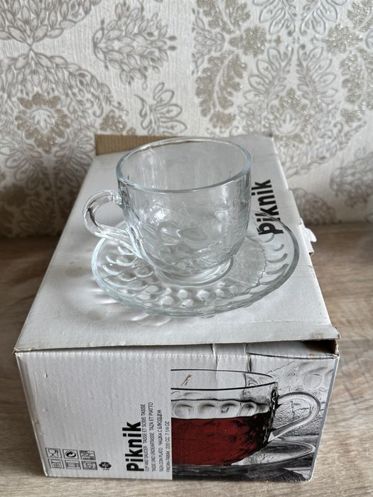 Новые наборы чашки, блюдца по 1000