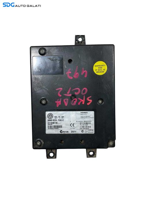Unitate Modul Calculator Bluetooth Volkswagen Tiguan 5N 2007 - 2015 Cod 5N0035730C [L6467]