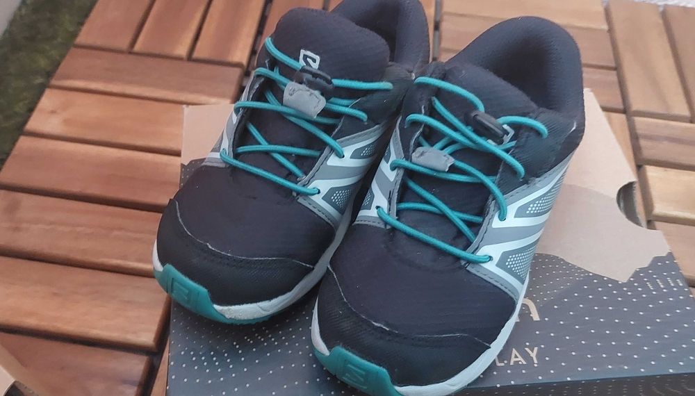 Детски обувки за момче Salomon XA Pro V8 Mid & Salomon Sense CSWP K