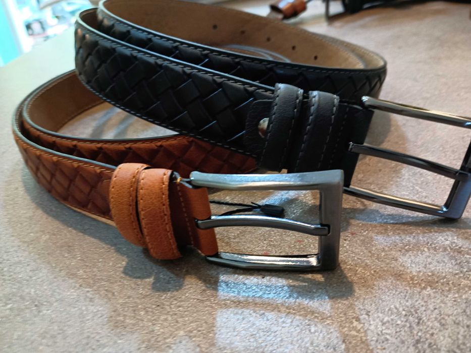Мъжки колани от естествена кожа