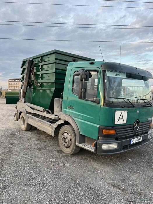 Доставка на контейнери и извозване на отпадъци Пловдив и областта .