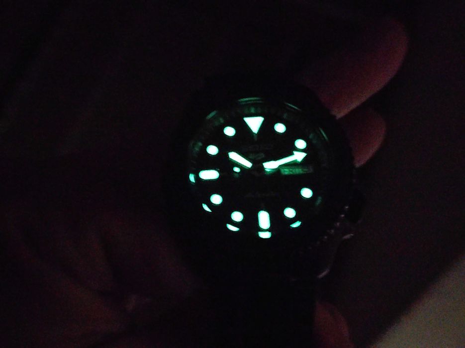 Seiko 5 5kx mod Gunmetal black