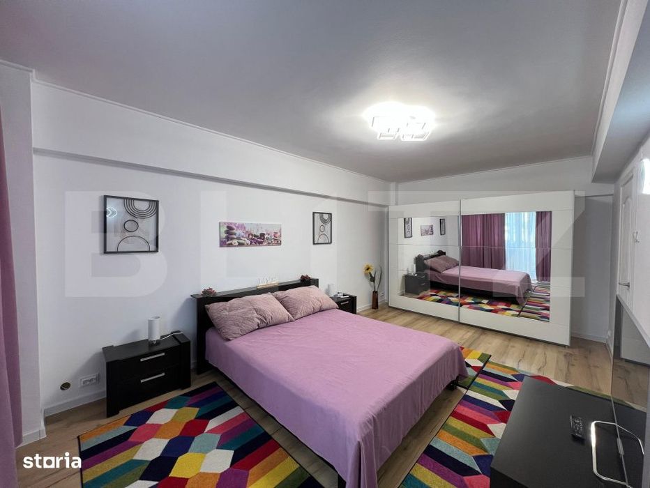Garsoniera de inchiriat, 45 mp, centrala proprie,  zona Centrala