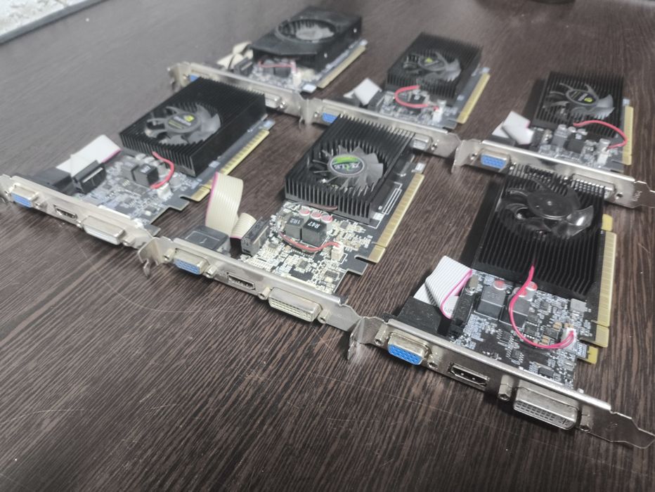 GT730 4Gb 128bit GDDR3 6шт