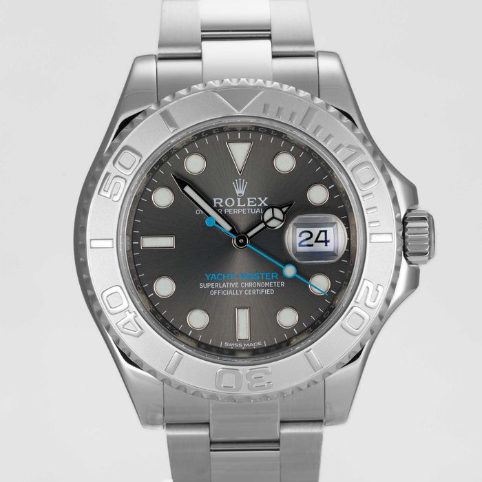 Rolex Yacht-Master Rolesium 116622 Dark Rhodium dial