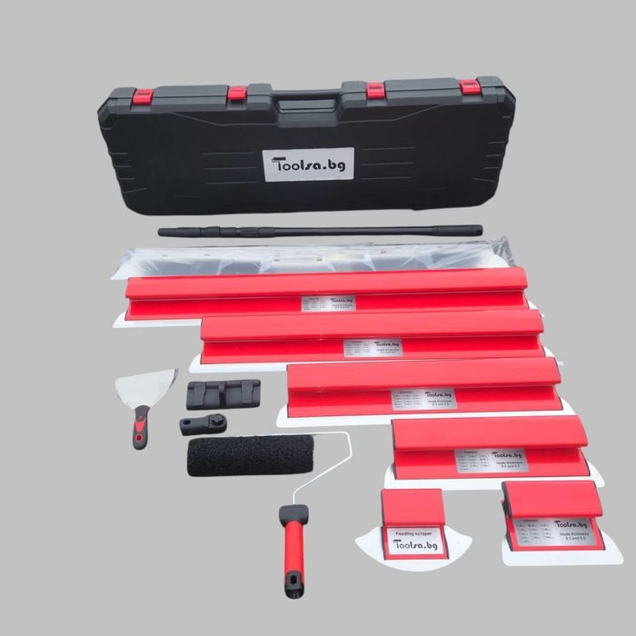 Професионален комплект за шпакловка TOOLSA