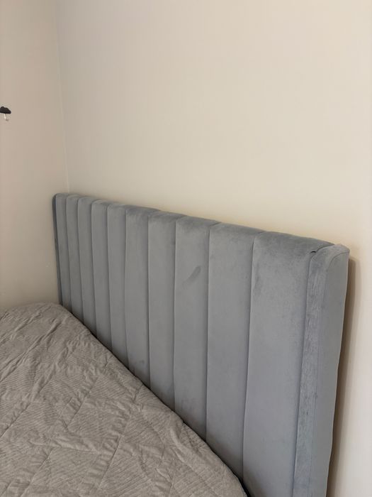 Кровать 180*200  (серый цвет)