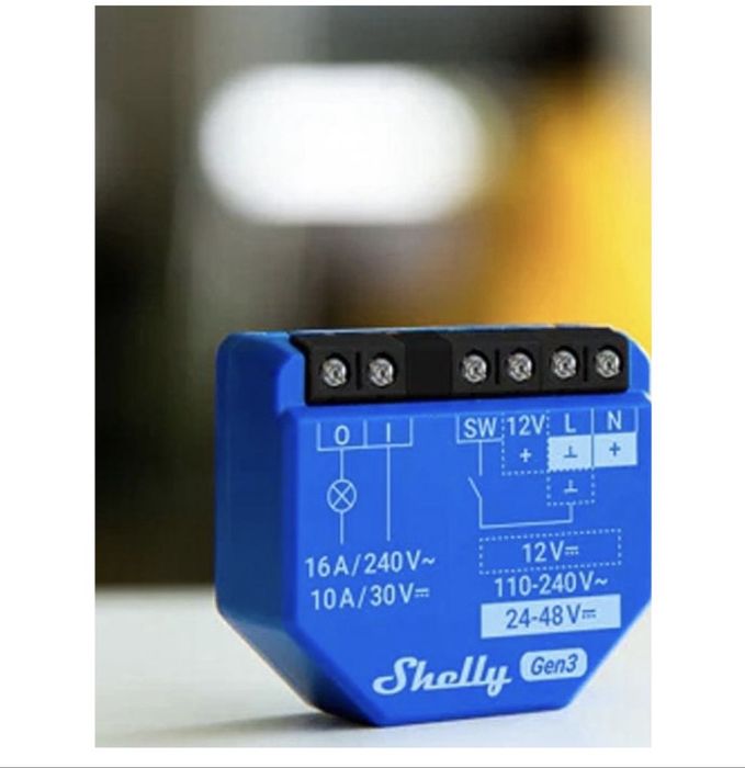 Releu Inteligent Shelly 1 Gen3