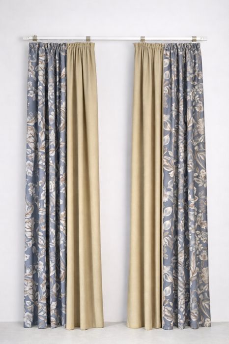 Готовый комплект штор