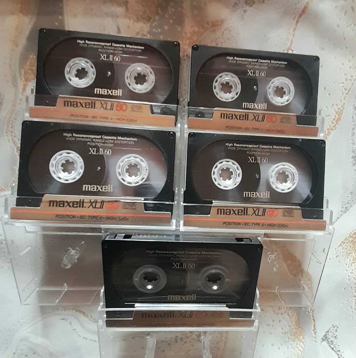 Аудио касети , MAXELL XLII  60 мин. - хром