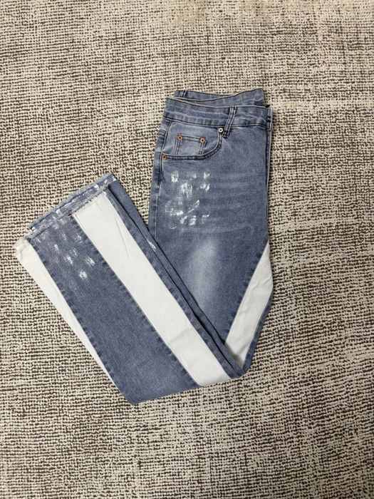 Blugi baggy flared barbati