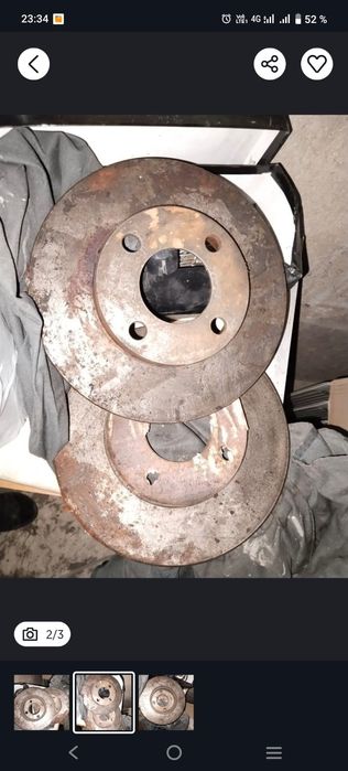 Барабанный торм диск на Ауди б4