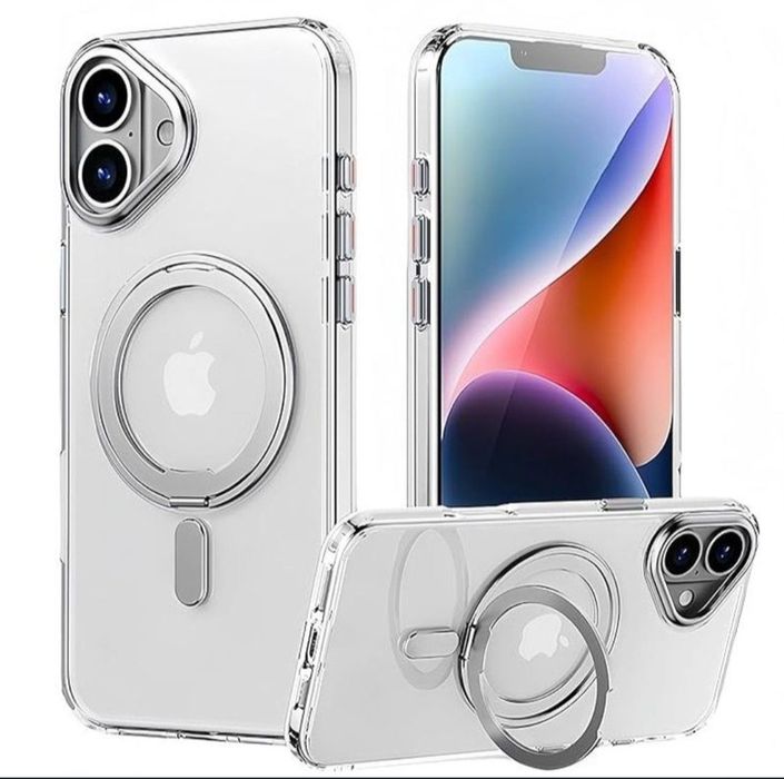 Husa magnetica din silicon pentru iPhone 14 Plus, cu inel MagSafe integrat, sigilata